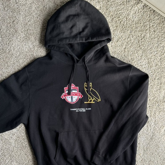 Black Hoodie with Logo - Picture 2 of 6